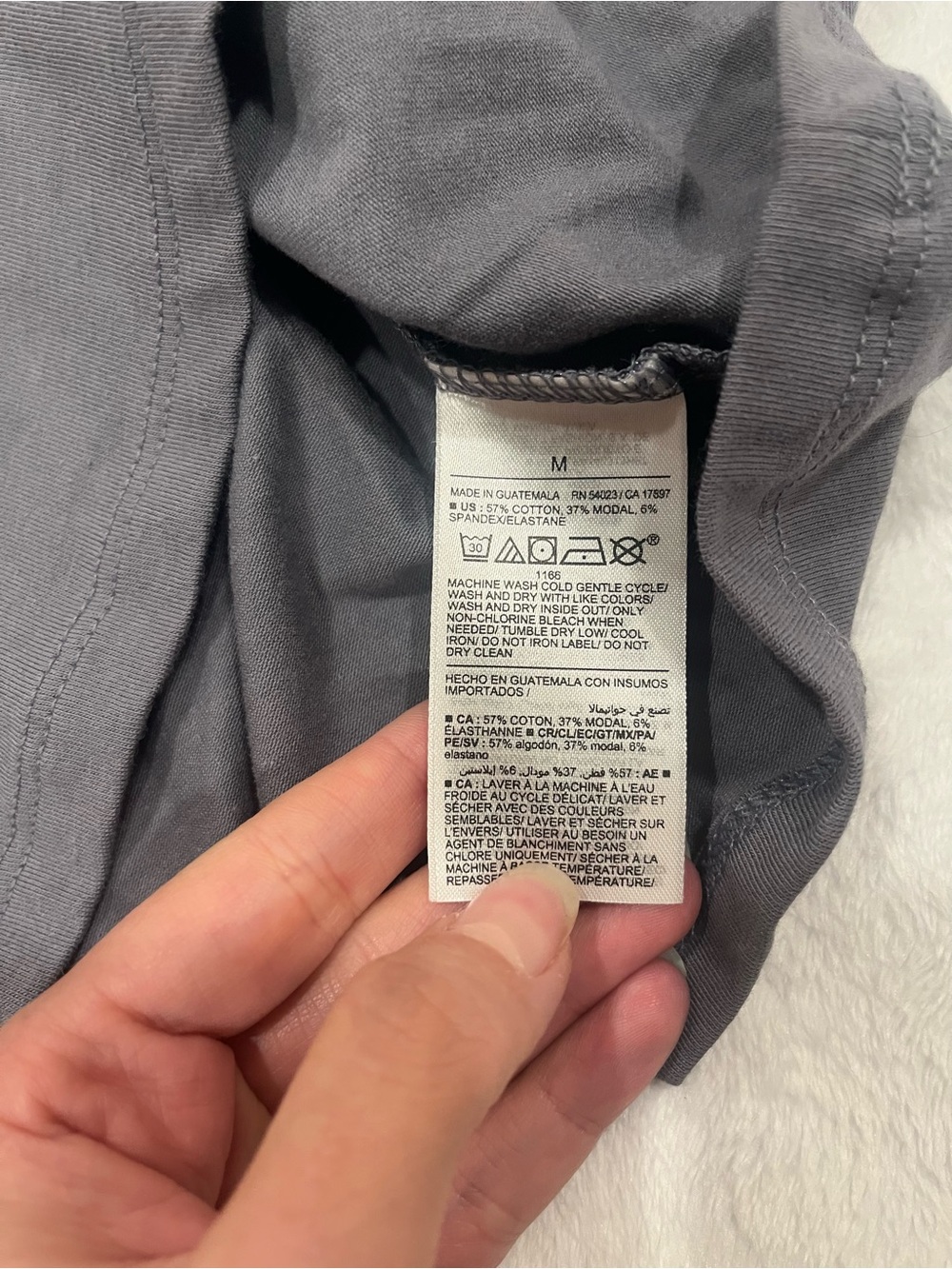 Old Navy Bestee Grey Mock Neck Long Sleeve Top - Size M - Picture 4 of 7